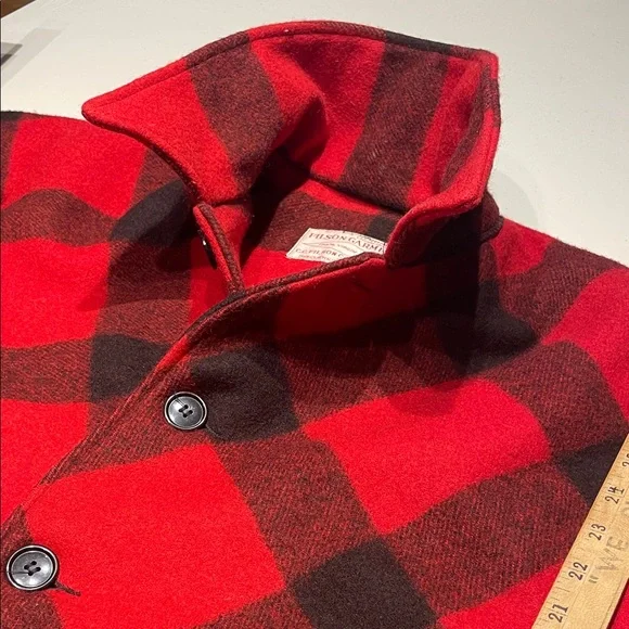 “Discontinued”FILSON size large DOUBLE MACKINAW WOOL CRUISER JACKET - Picture 13 of 13